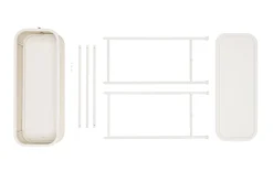 Adoreganizer Multifunktionaler Beistelltisch, beige, 65.5x29x76.5 cm