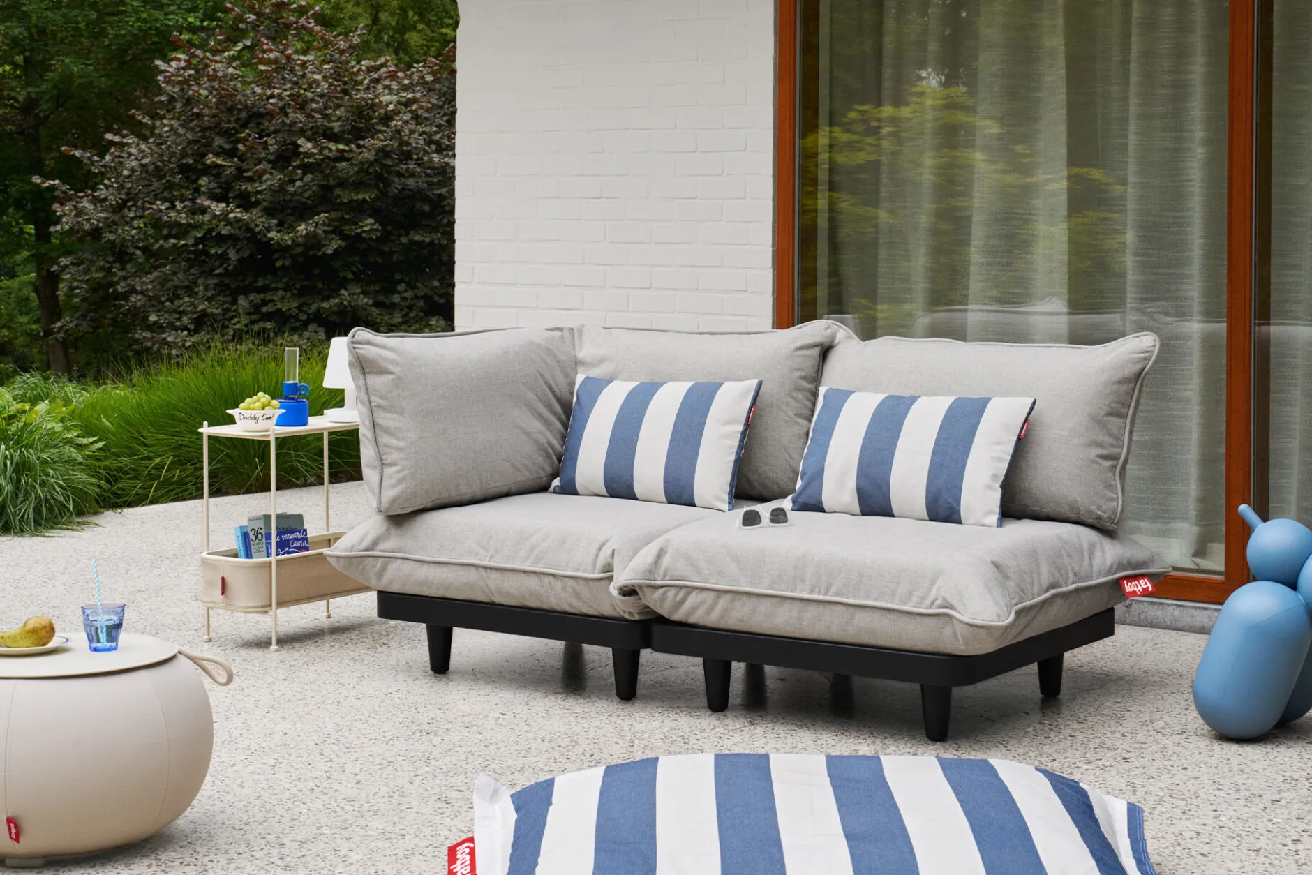 Adoreganizer Multifunktionaler Beistelltisch, beige, 65.5x29x76.5 cm