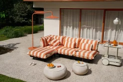 Archigrande Outdoor-stehleuchte, rot, 180x84x233 cm
