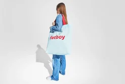 Baggy-Bag Baumwolltasche, blau, 61x55 cm