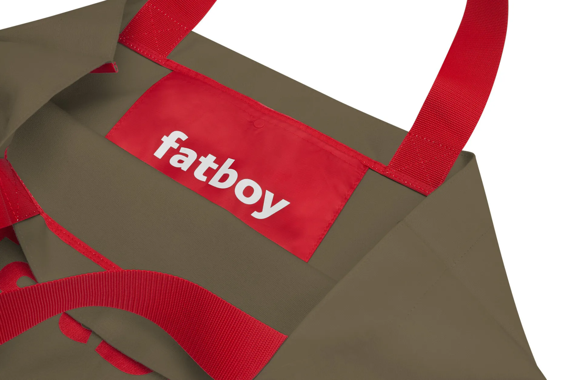Baggy-Bag Baumwolltasche, grün, 61x55 cm