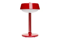 Bellboy Kabellose Tischlampe, rot, 18x18x30 cm
