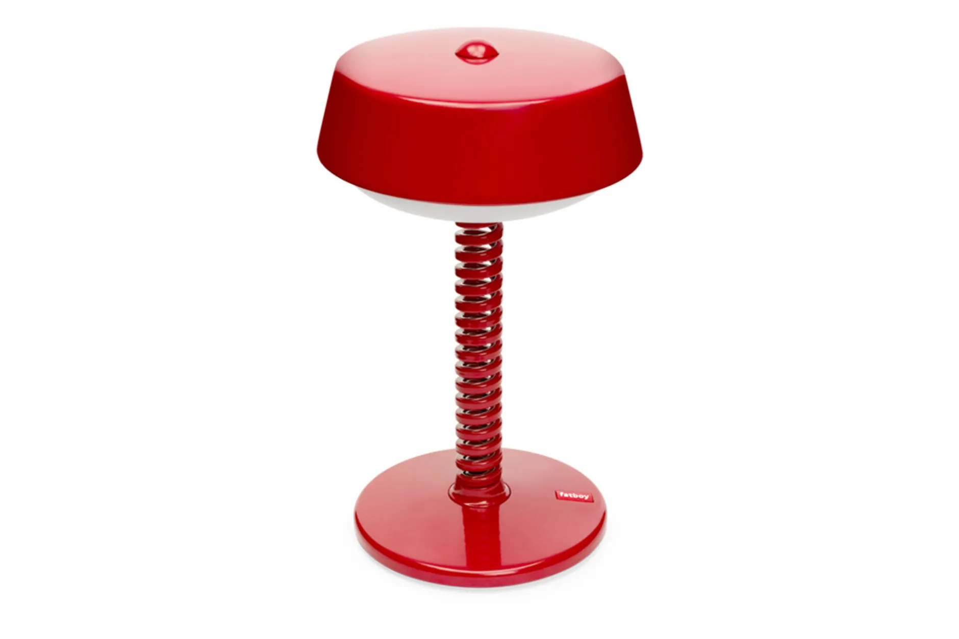 Bellboy Kabellose Tischlampe, rot, 18x18x30 cm