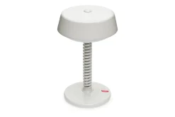 Bellboy Kabellose Tischlampe, beige, 18x18x30 cm