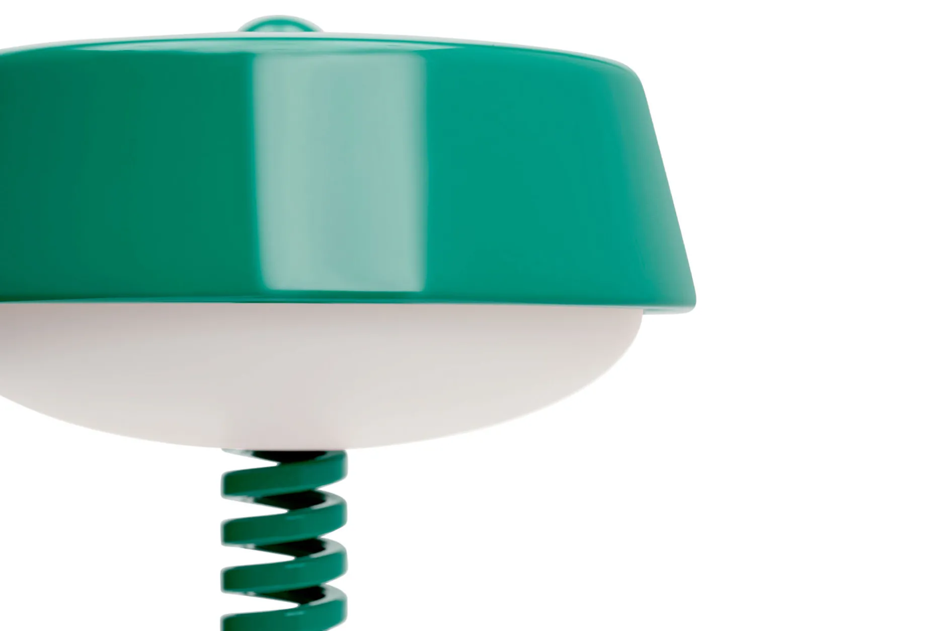 Bellboy Kabellose Tischlampe, grün, 18x18x30 cm