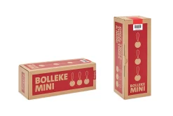 Bolleke Mini set (3 pcs) Kleine wiederaufladbare Lampen, rot, 12x12 cm