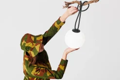 Bolleke Wiederaufladbare Lampe, schwarz, 20x20x20 cm