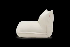 BonBaron Slim Boucle Loungesessel, beige, 102x85x75 cm