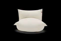 BonBaron Slim Boucle Loungesessel, beige, 102x85x75 cm