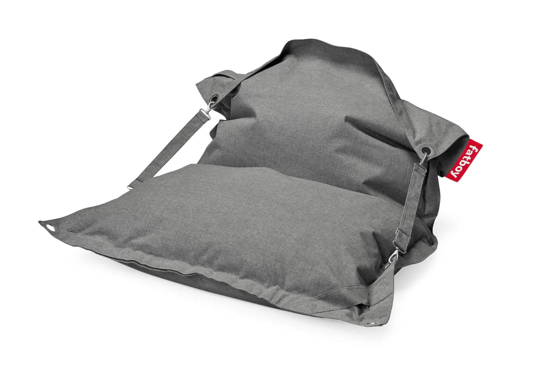 Buggle-Up Outdoor Outdoor-Sitzsack, grau, 132x185 cm