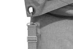 Buggle-Up Outdoor Outdoor-Sitzsack, grau, 132x185 cm