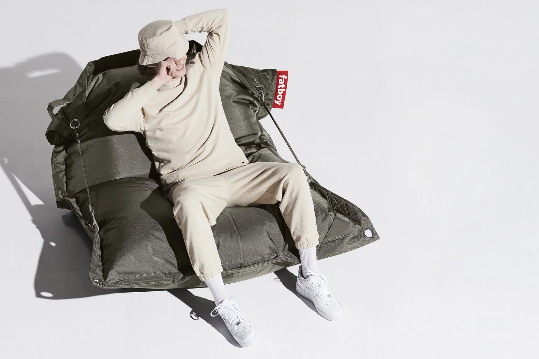 Buggle-Up Sitzsack, braun, 137x185 cm