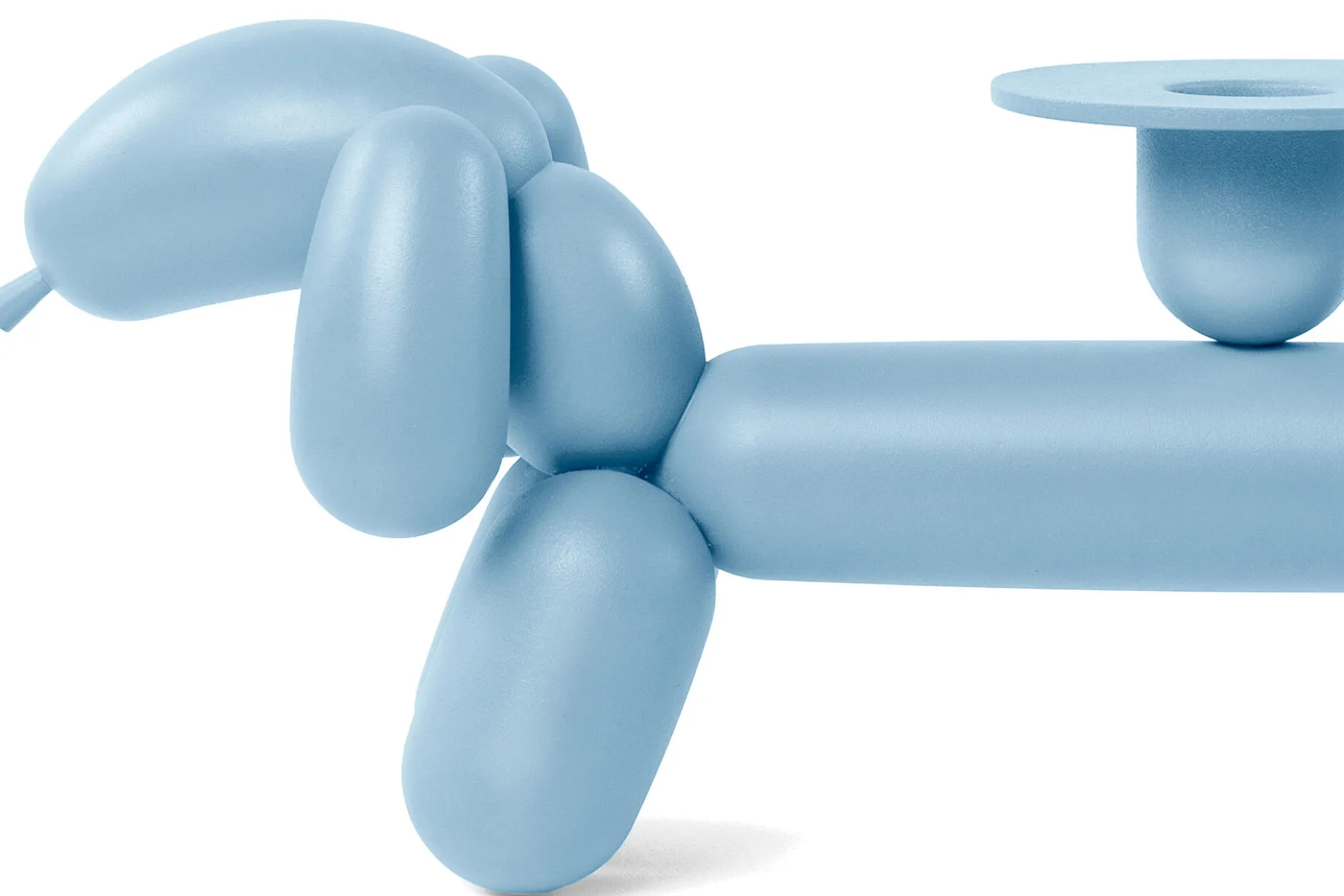 Can-Dog Kerzenhalter, blau, 28.5x8.2x10.7 cm
