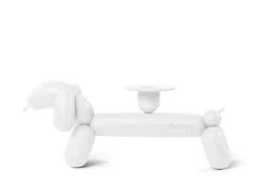 Can-Dog Kerzenhalter, weiß, 28.5x8.2x10.7 cm