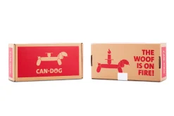 Can-Dog Kerzenhalter, weiß, 28.5x8.2x10.7 cm