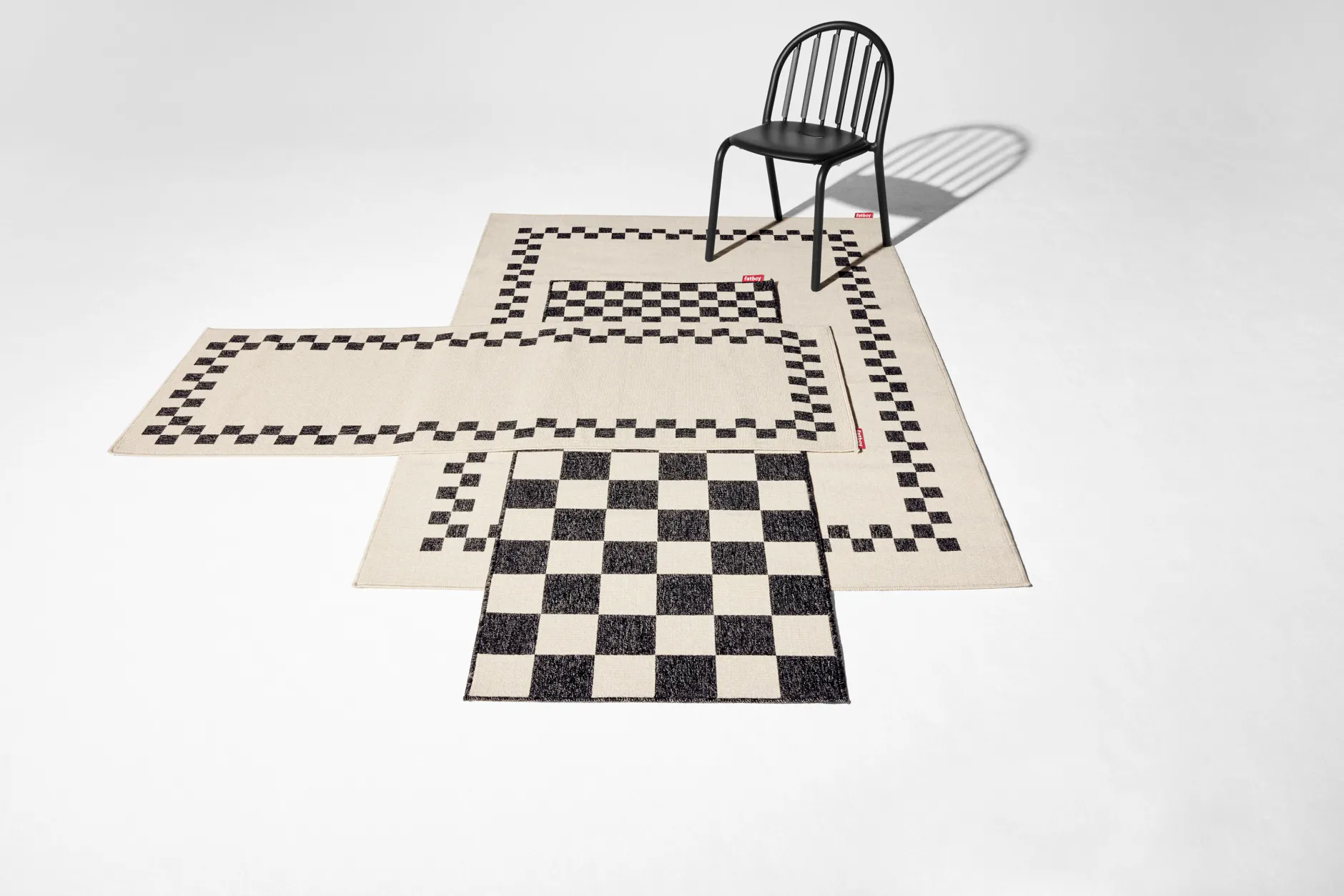 Carpretty Catwalk Outdoor-Teppich, beige, 200x80 cm