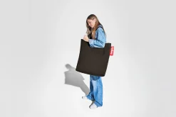Carry-All-Bag Canvas Canvas-Tasche, grau, 61x55 cm