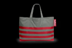 Carry-Too-Much-Bag Canvas Große Canvas-Tasche, grau, 70x50 cm