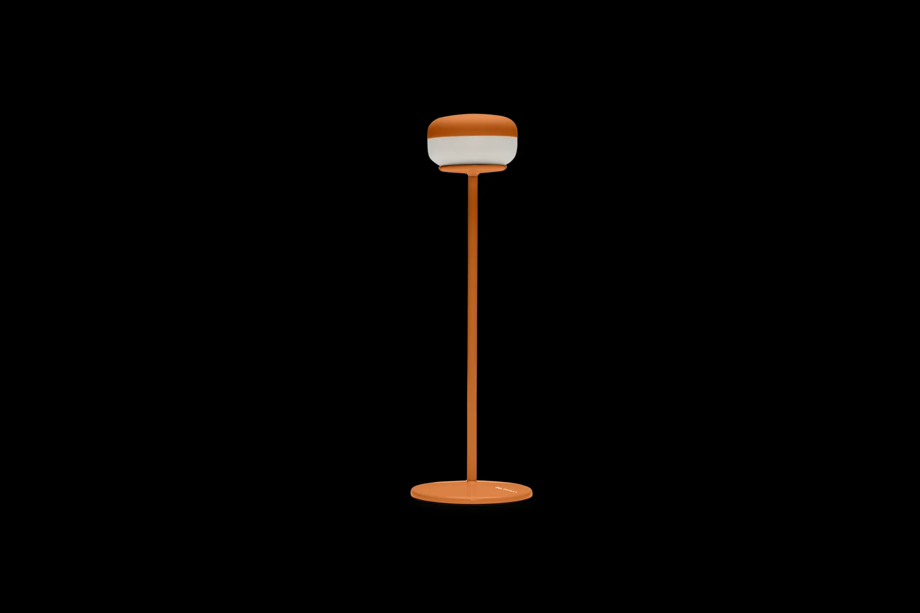 Cheerio Kabellose Tischlampe, orange, 8x8x25.8 cm