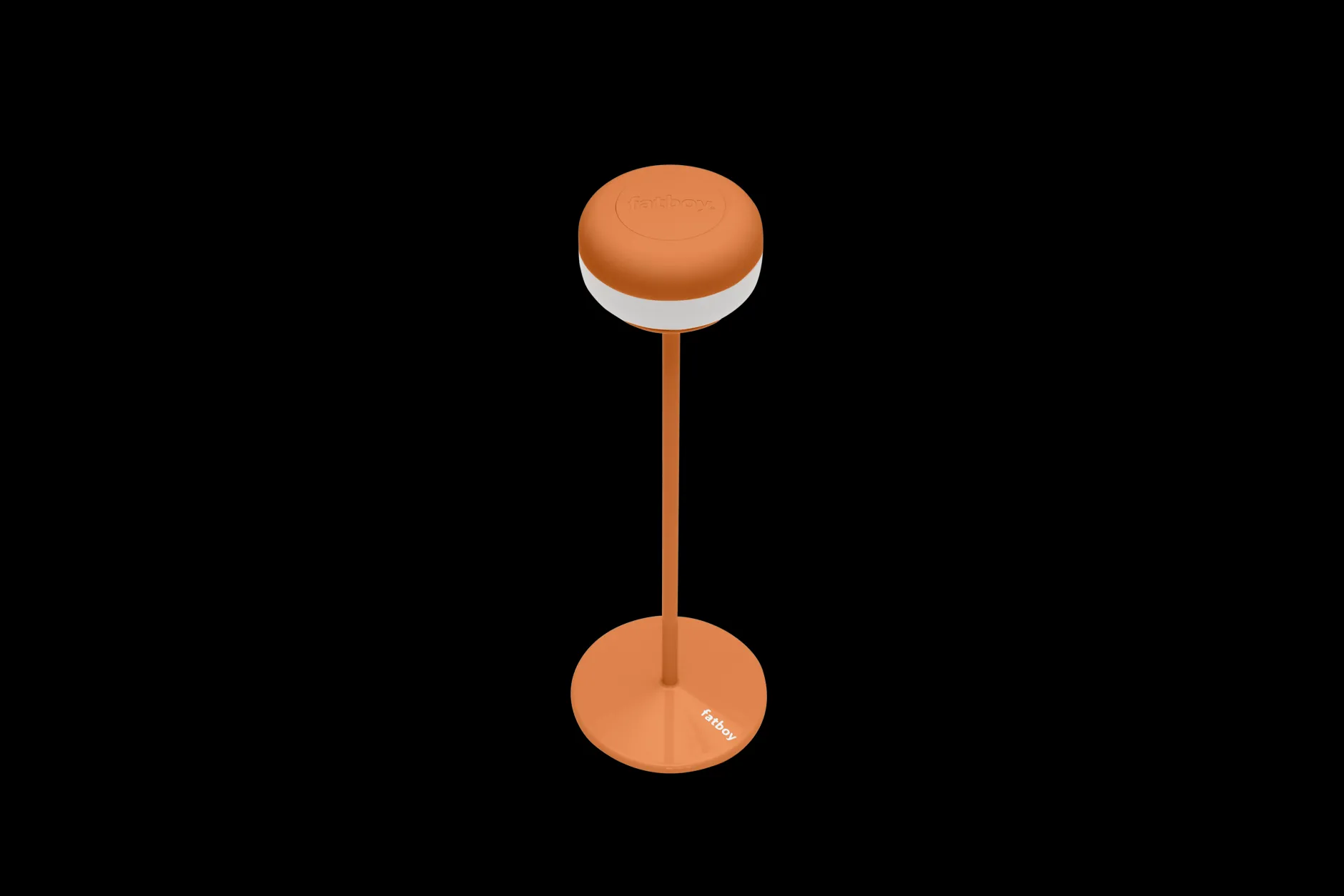 Cheerio Kabellose Tischlampe, orange, 8x8x25.8 cm
