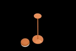Cheerio Kabellose Tischlampe, orange, 8x8x25.8 cm