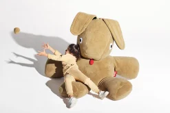 Co9 XS Teddy Kuschelkaninchen, braun, 180x150x50 cm