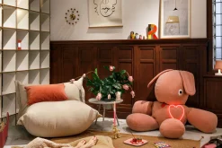 Co9 XS Teddy Kuschelkaninchen, rosa, 180x150x50 cm