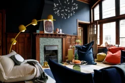 Colour Blend Blanket Wolldecke, blau, 130x185 cm