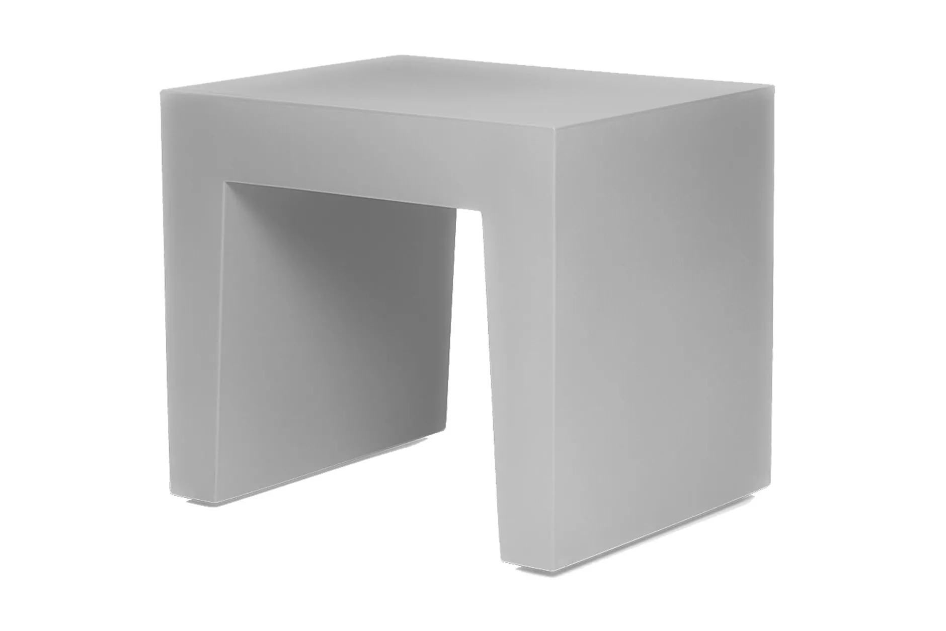 Concrete Seat Outdoor-Hocker, 40x50x43 cm