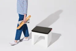 Concrete Seat Pillow Outdoor-Kissen, grau, 49x39x3 cm