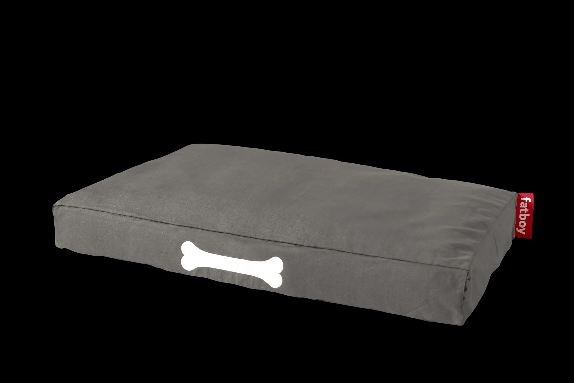 Doggielounge L Canvas Hundebetten, grau, 80x120x15 cm