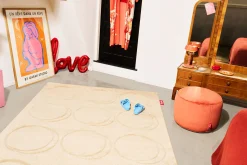 Dot Carpet Teppich, beige, 230x160 cm