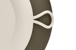Dumpty Outdoor Outdoor-Beistelltische, grau, 78x78x21 cm