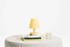 Edison The Ambiance Wiederaufladbare Lampe, gelb, 16.5x16.5x25.3 cm