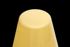 Edison The Ambiance Wiederaufladbare Lampe, gelb, 16.5x16.5x25.3 cm