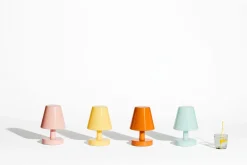 Edison The Ambiance Wiederaufladbare Lampe, orange, 16.5x16.5x25.3 cm