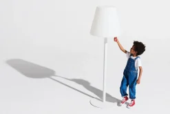 Edison the Giant Große Stehlampe, weiß, 58x58x182 cm