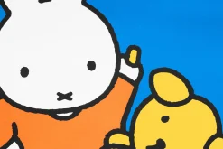 Flying Carpet x Miffy Miffy Spielteppich, blau, 180x140 cm