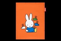 Flying Carpet x Miffy Miffy Spielteppich, orange, 180x140 cm