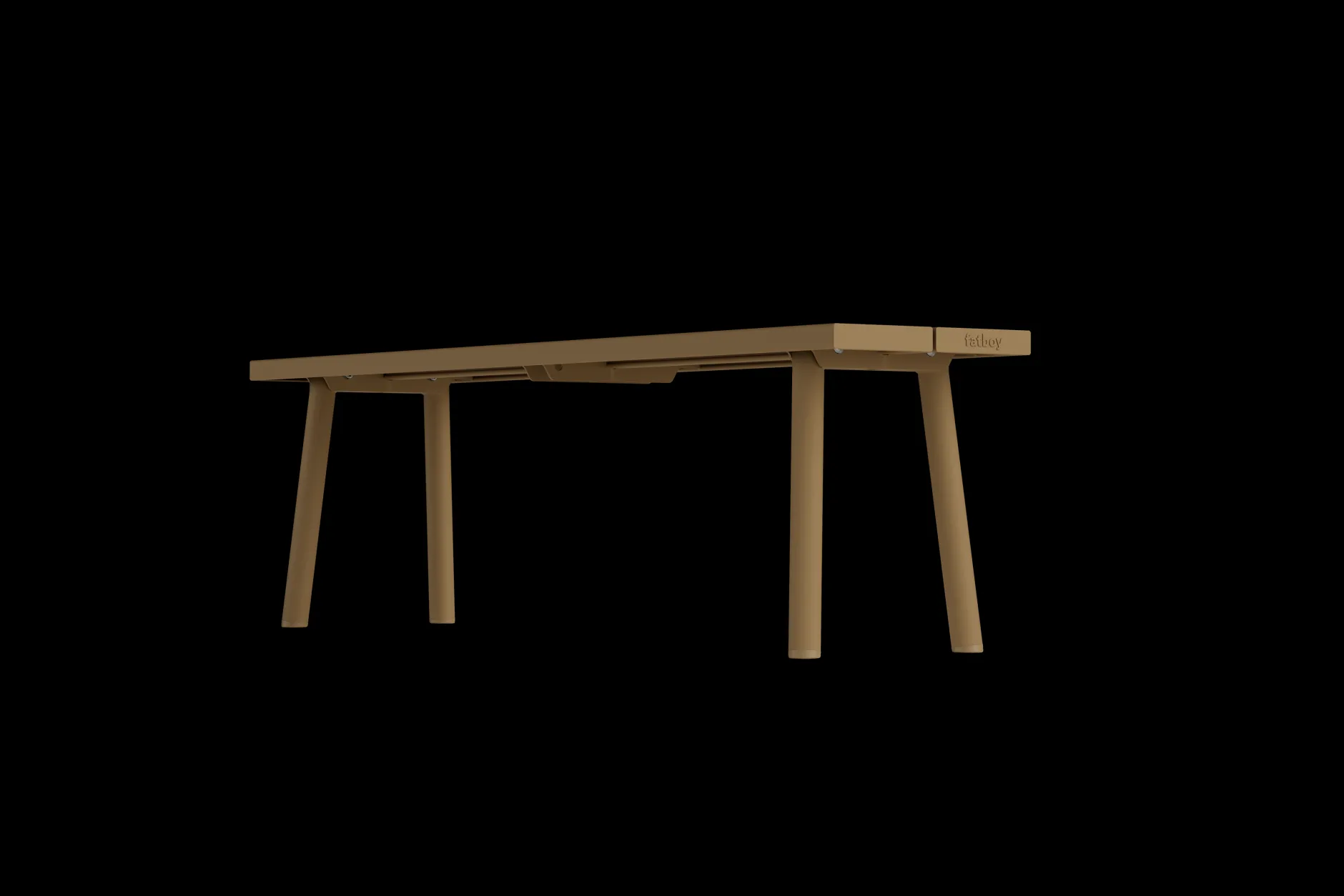 Fred's Bench Gartenbank, braun, 160x40x46.5 cm
