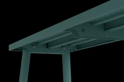 Fred's Bench Gartenbank, grün, 160x40x46.5 cm