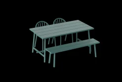Fred's Bench Gartenbank, grün, 160x40x46.5 cm