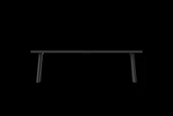 Fred's Bench Gartenbank, schwarz, 160x40x46.5 cm