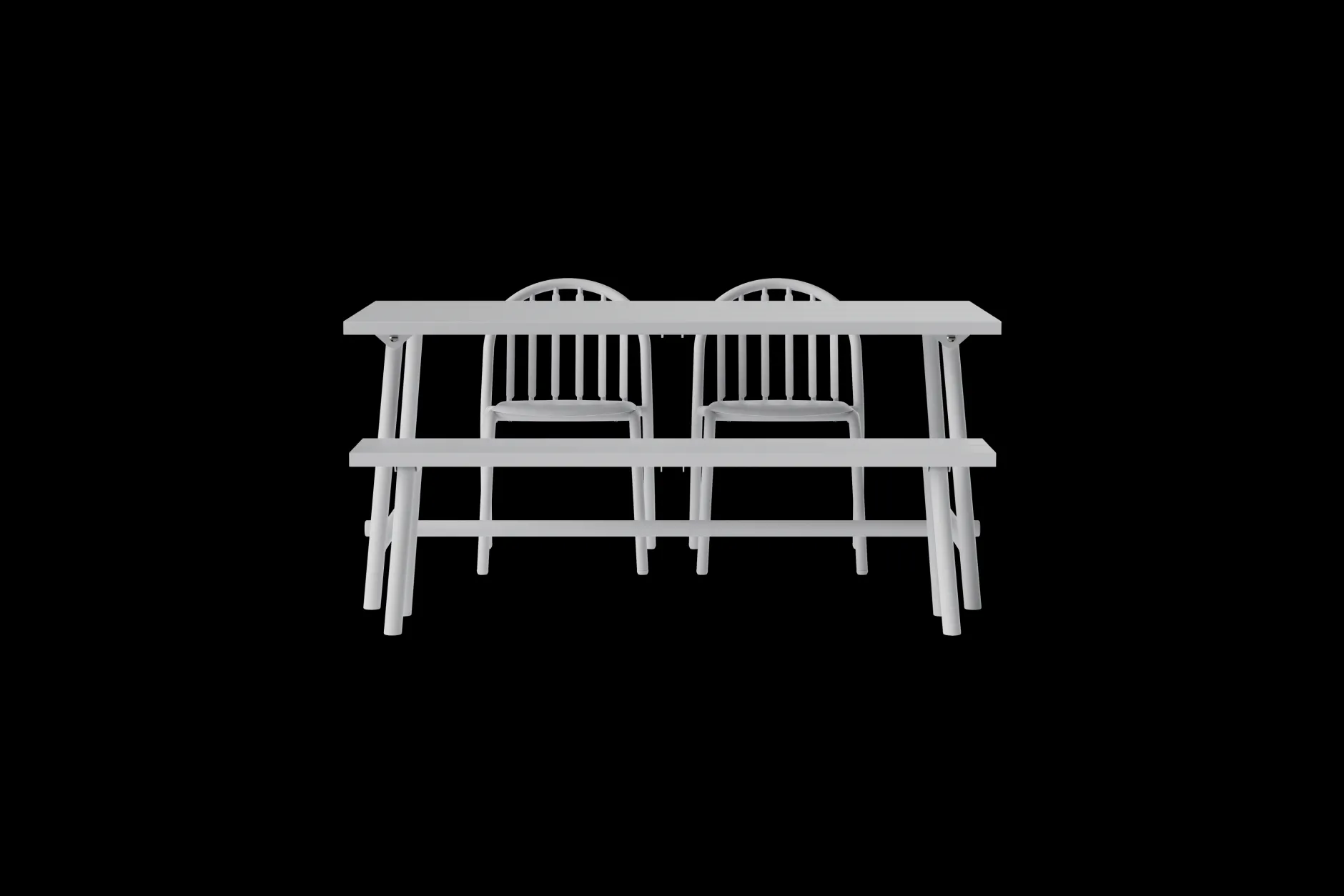Fred's Bench Gartenbank, 160x40x46.5 cm