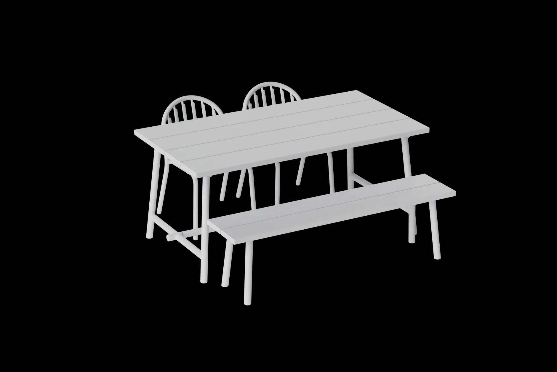 Fred's Bench Gartenbank, 160x40x46.5 cm