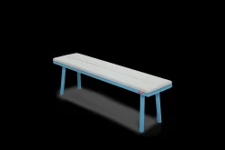 Fred's Bench Pillow Outdoor-kissen, grau, 160x40x3.5 cm