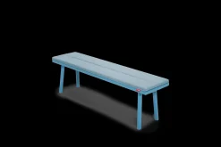 Fred's Bench Pillow Outdoor-kissen, blau, 160x40x3.5 cm