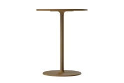 Fred's Bistreau Kleiner runder Gartentisch, braun, 60x60x76 cm