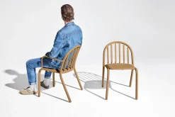 Fred's Chair Gartenstuhl, braun, 52x56x80.5 cm