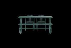 Fred's Medium Table Gartentisch, grün, 170x90x76 cm